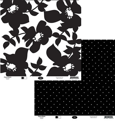 Luxe Designs - Lipgloss 12x12 d/sided patterned paper  (pack of 10)